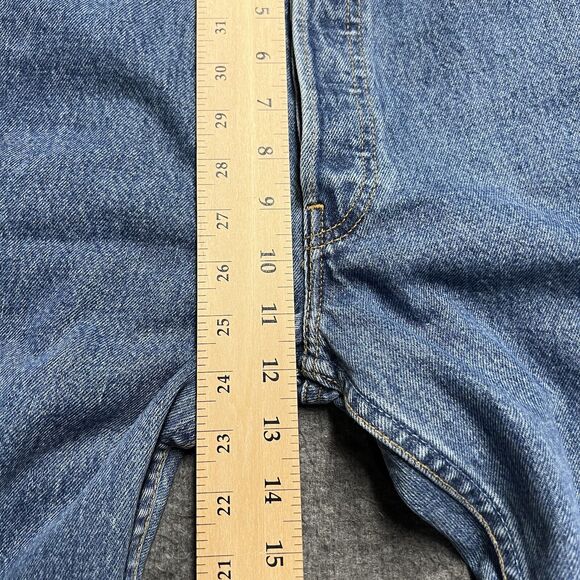 Vintage Levi's 501 Jeans Men's 38x32 Blue Original Fit Button Fly 2000 New NWT - Picture 11 of 12